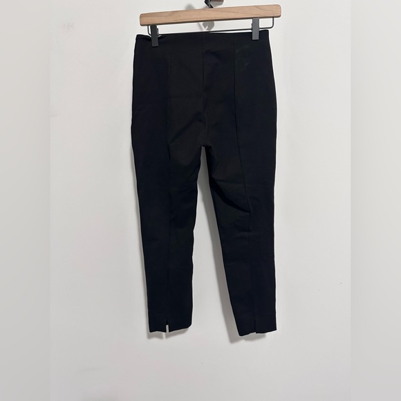 Quince Black Ankle-Length Ultra-Stretch Ponte Pintuck Ankle Pants - Picture 6 of 8